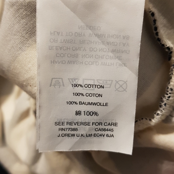 J. Crew- Asymmetrical Ruffle Blouse - Picture 8 of 9